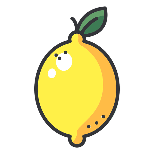 Cartoon Lemon Png Clipart (orange, yellow, white, black, gray)