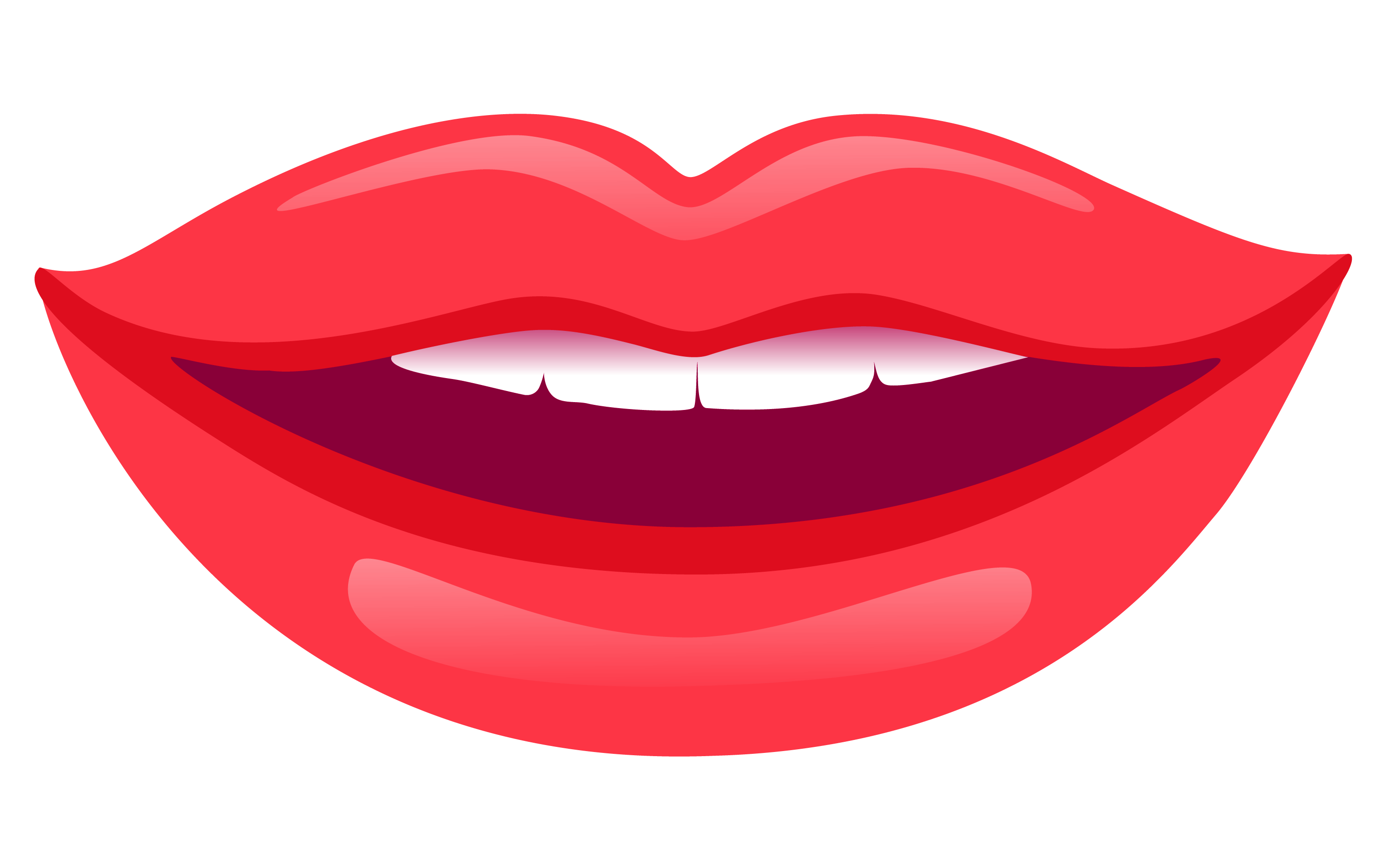 Cartoon Lips Png Image (chocolate, maroon, red, white, black)