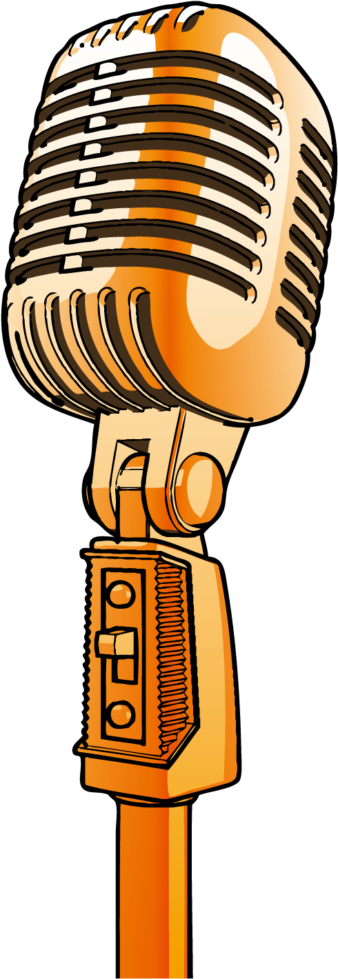 Cartoon Mic Png Picture (black, white, chocolate)