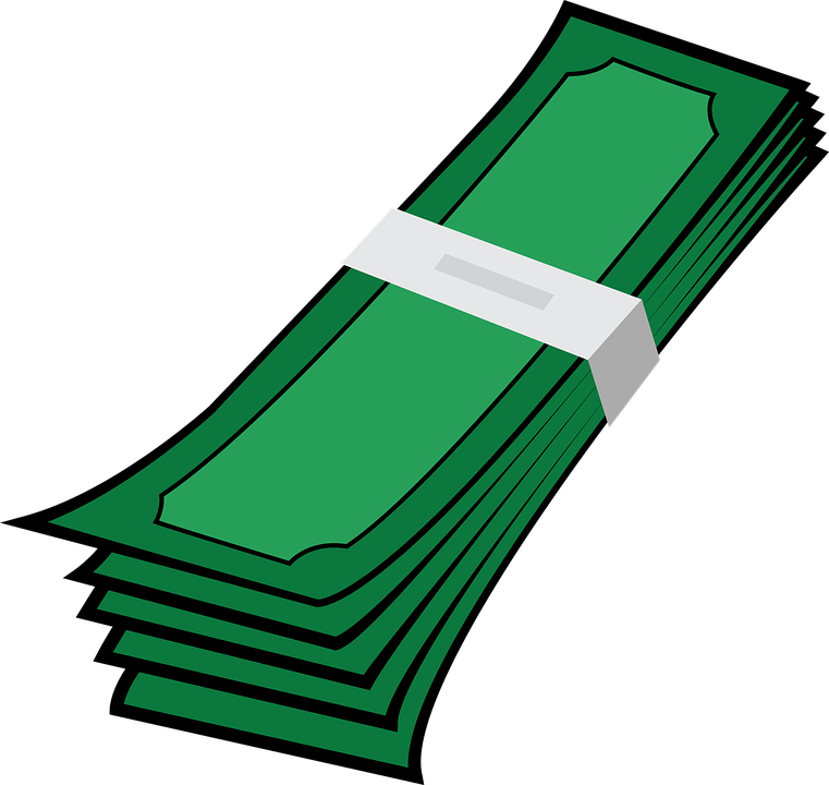 Cartoon Money Png (black, teal, green, lavender)