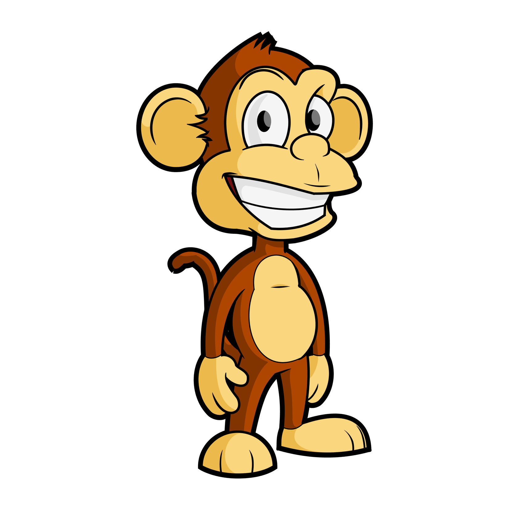 Cartoon Monkey Png Free Download (black, pink, maroon, salmon)