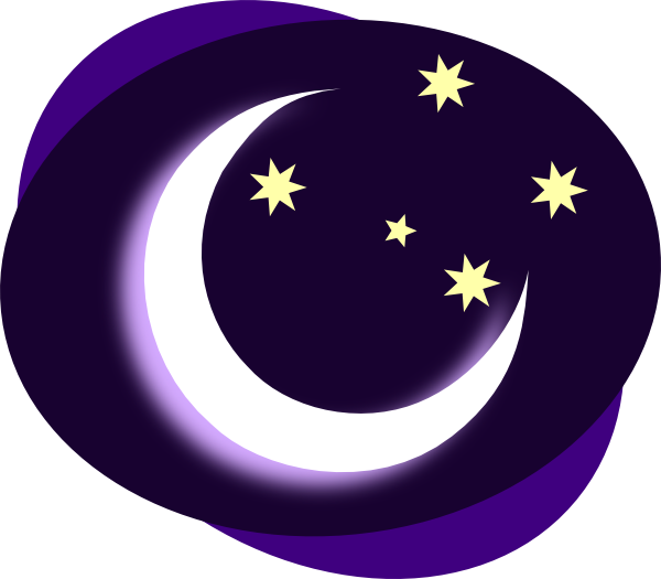 Cartoon Moon Png Hd (black, white, indigo)