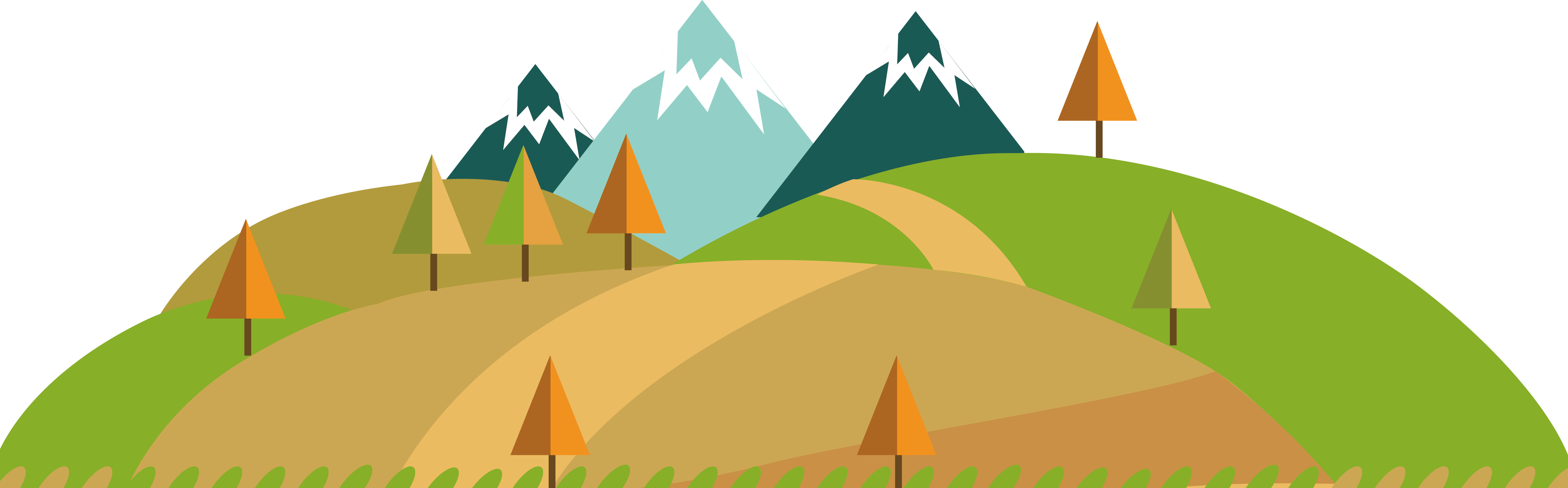 Cartoon Mountains Png Clipart (chocolate, silver, salmon, white, olive)