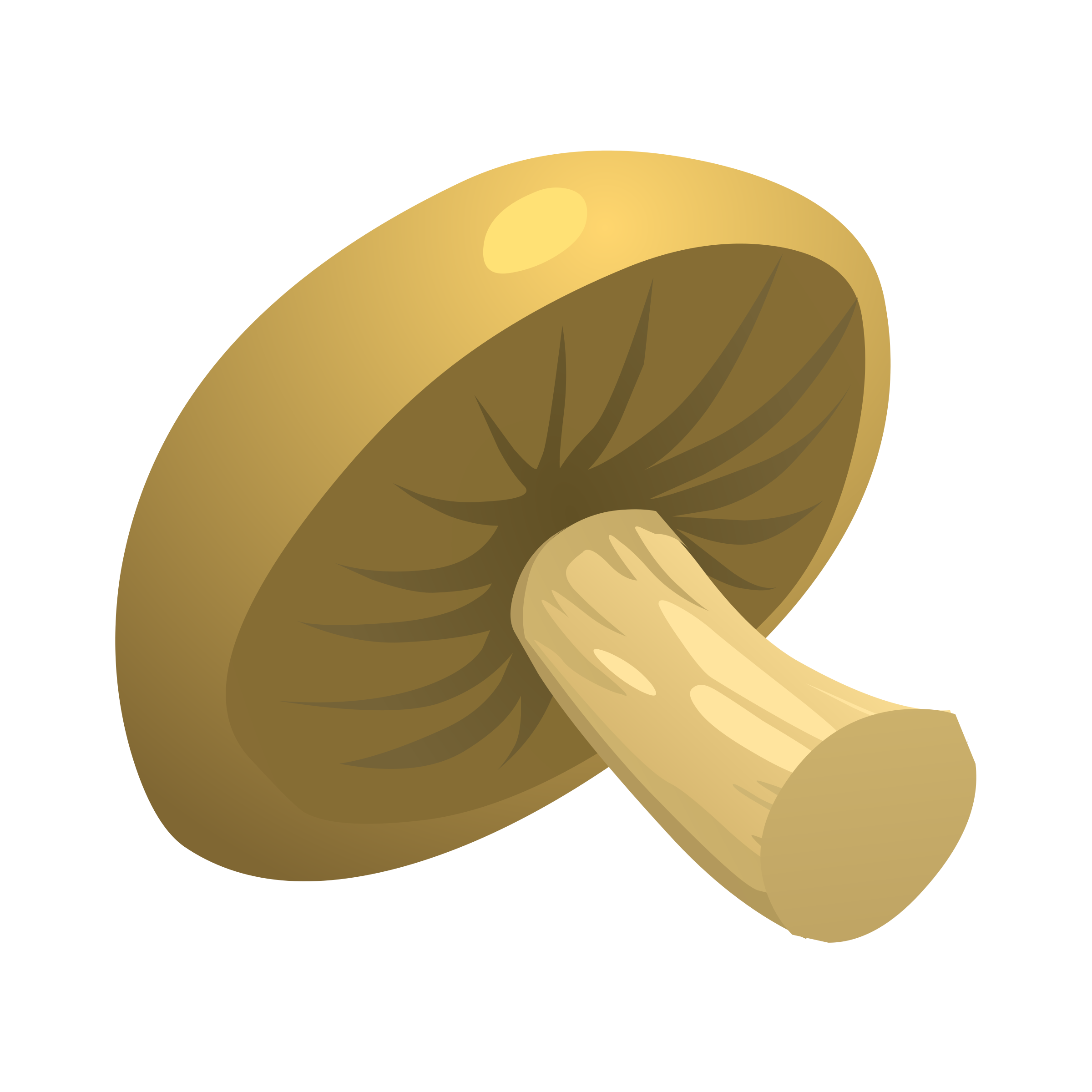 Cartoon Mushroom Png Pic (black, pink, olive, salmon)