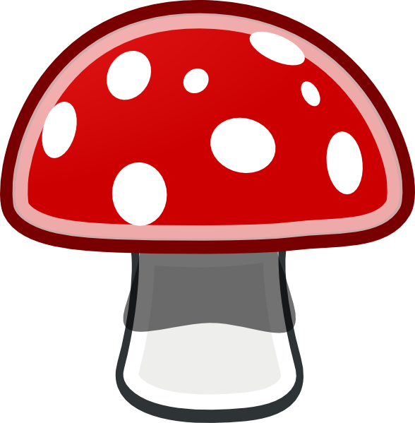 Cartoon Mushroom Png (maroon, red, white, gray, lavender)