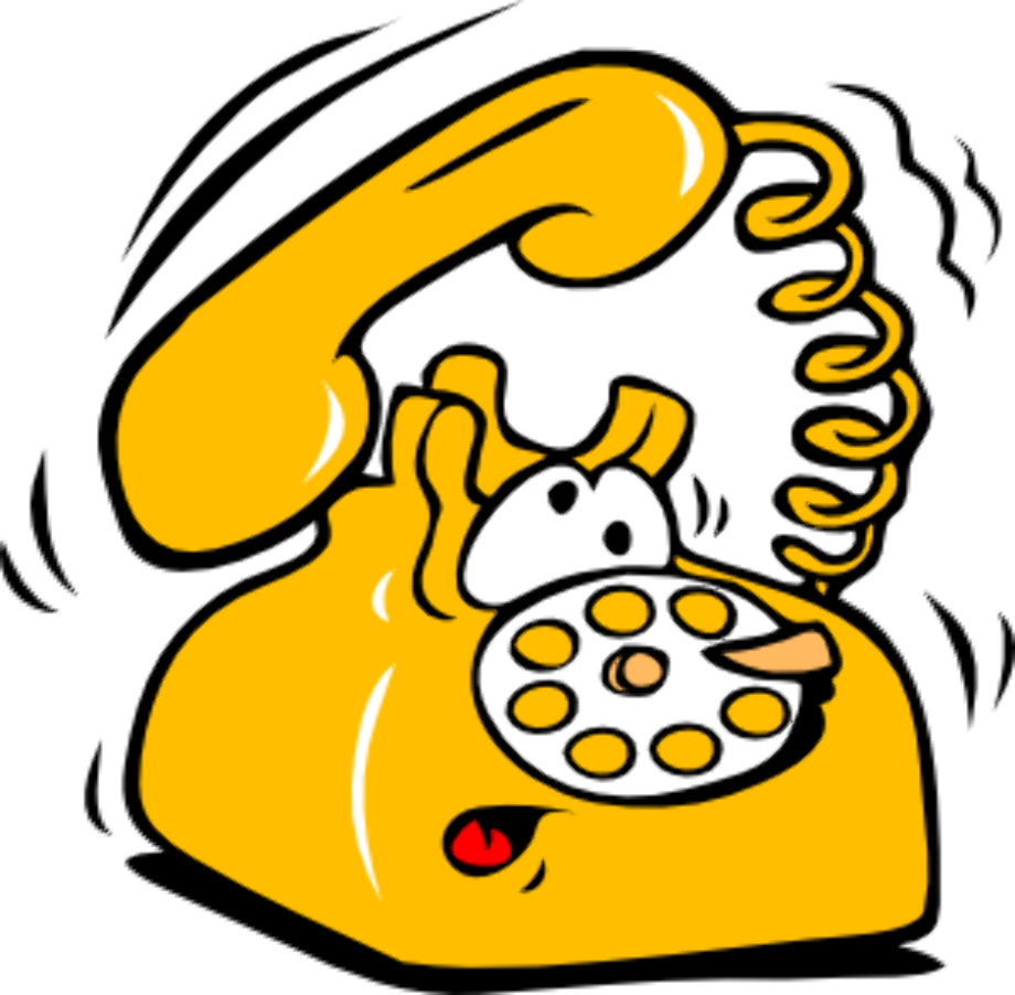 Cartoon Phone Png Hd (black, white, gold)