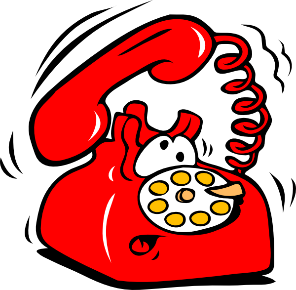 Cartoon Phone Png Transparent (white, red, black)