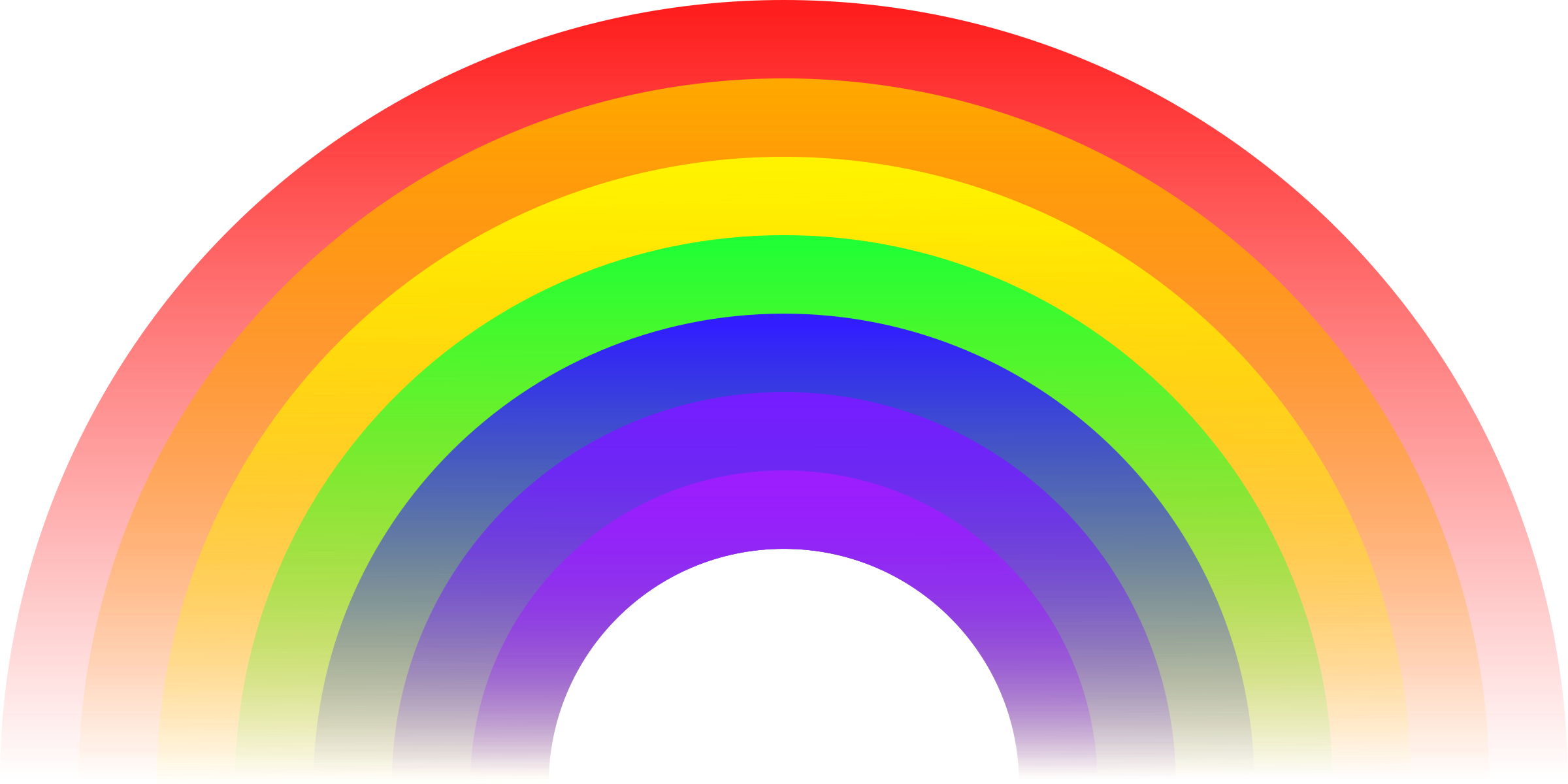 Cartoon Rainbow Png Isolated Hd (orange, blue, red, yellow, black)