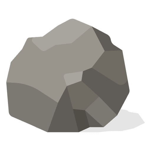 Cartoon Rock Png Picture (black, gray, silver)