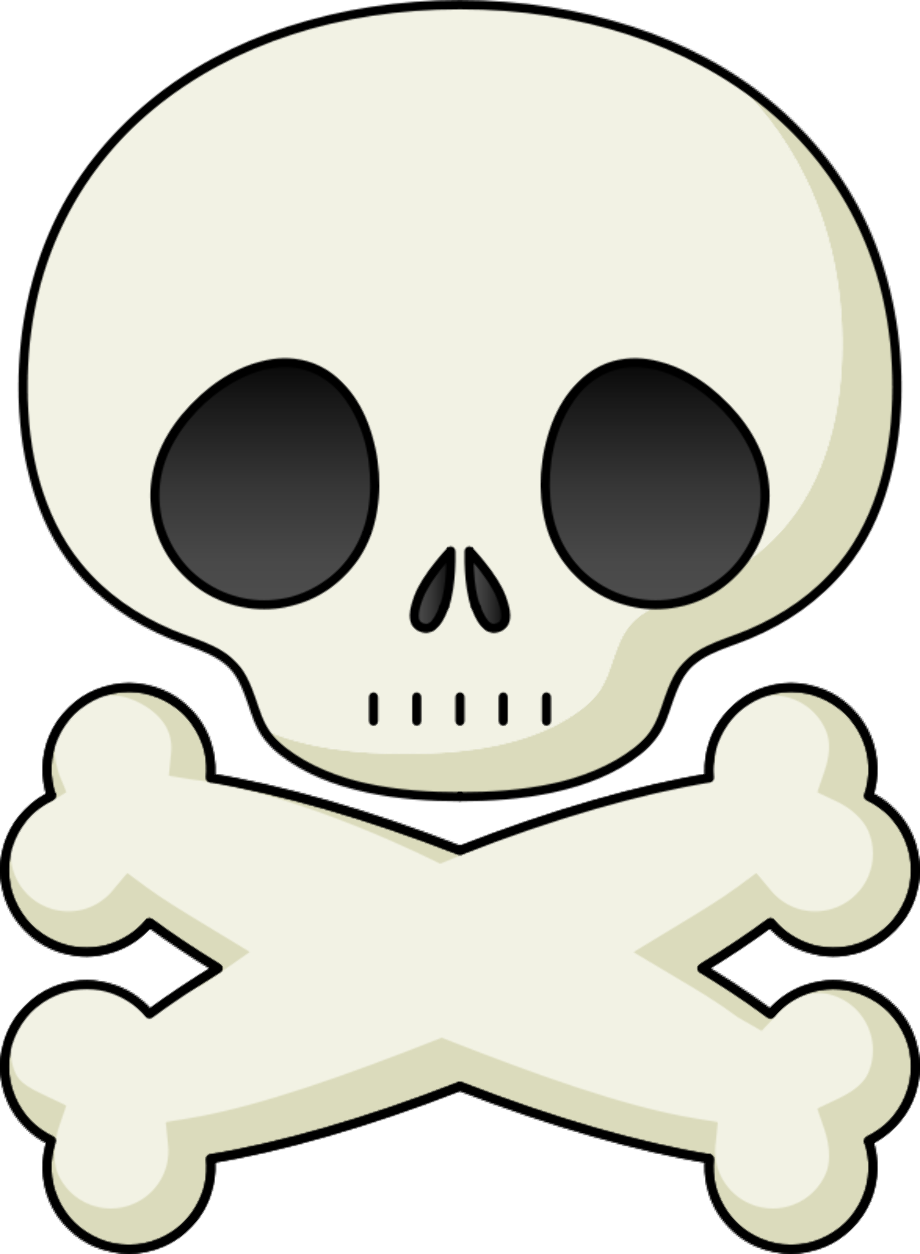 Cartoon Skull Png Hd Isolated (black, beige, silver)