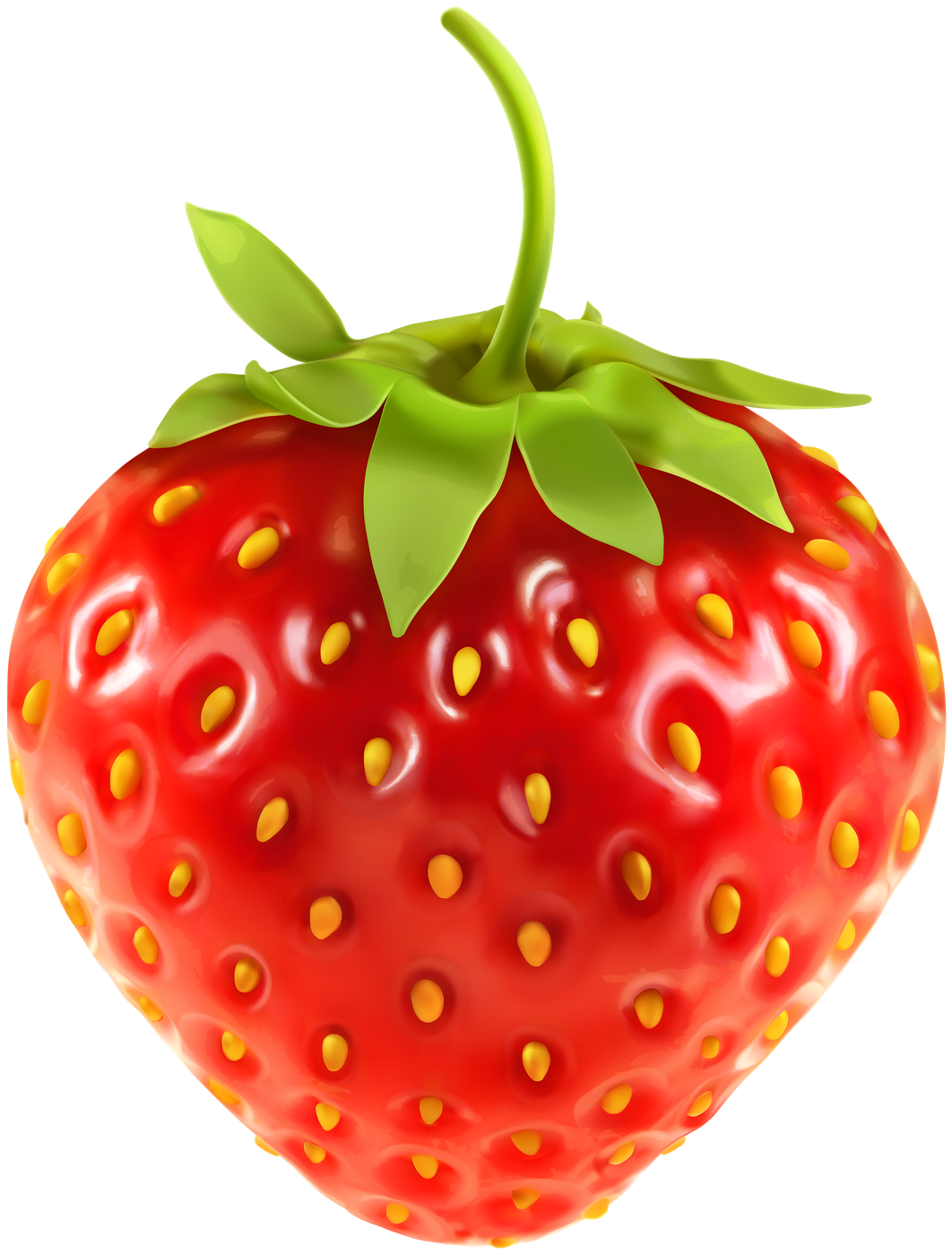 Cartoon Strawberry Png Isolated Hd (black, chocolate, maroon, salmon)