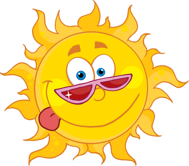 Cartoon Sun Png Images Hd (gold, black, white, yellow)