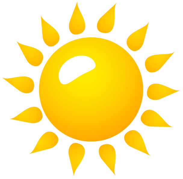 Cartoon Sun Png Isolated Photo (black, white, gold)