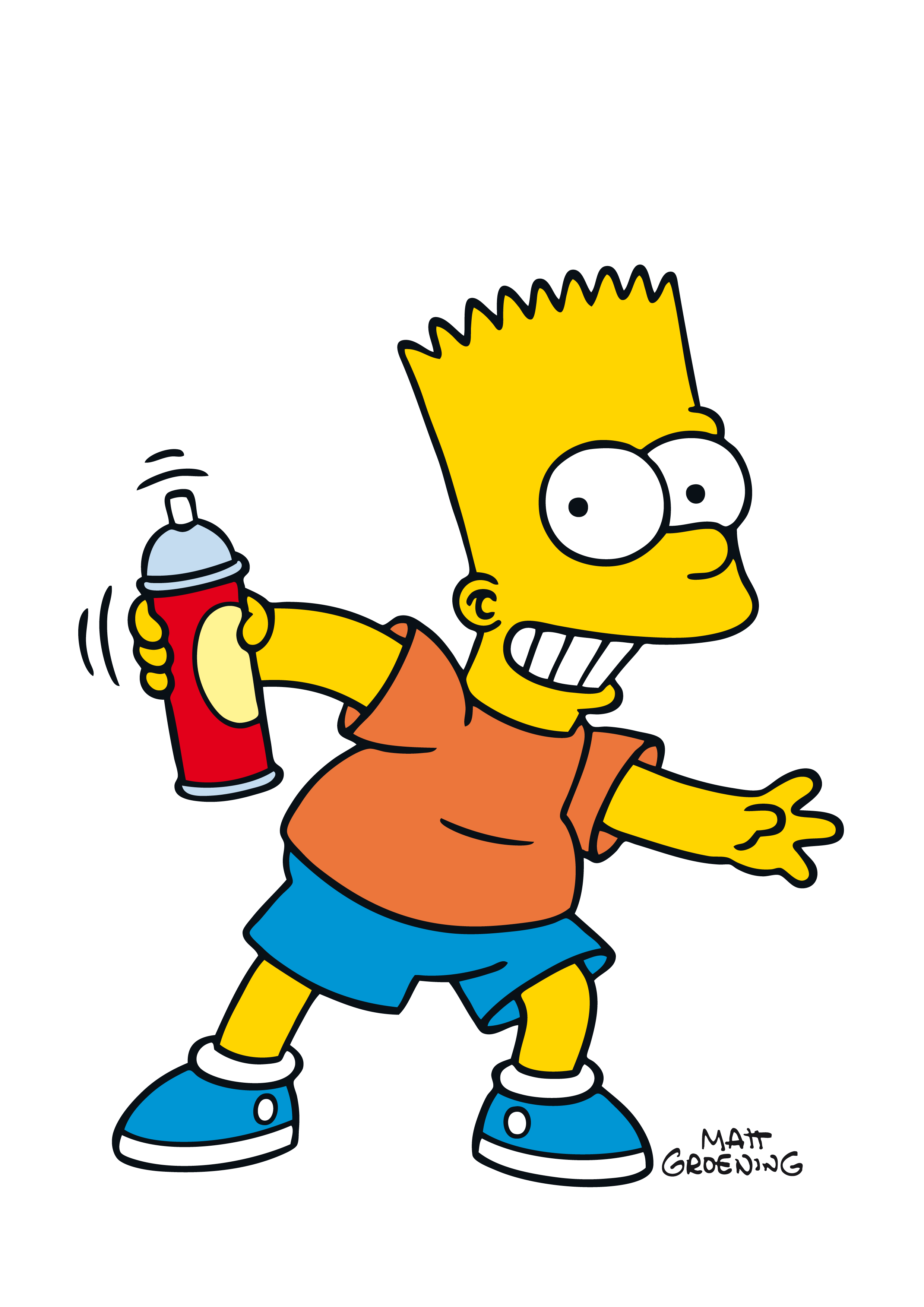 Cartoon The Simpsons Png Transparent Image (teal, chocolate, gold, black, white)