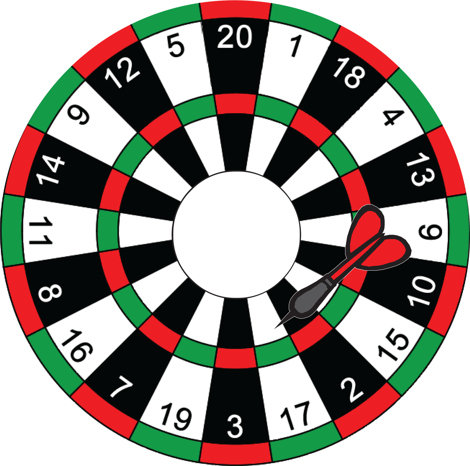 Darts Png Free Download (red, black, white, teal)