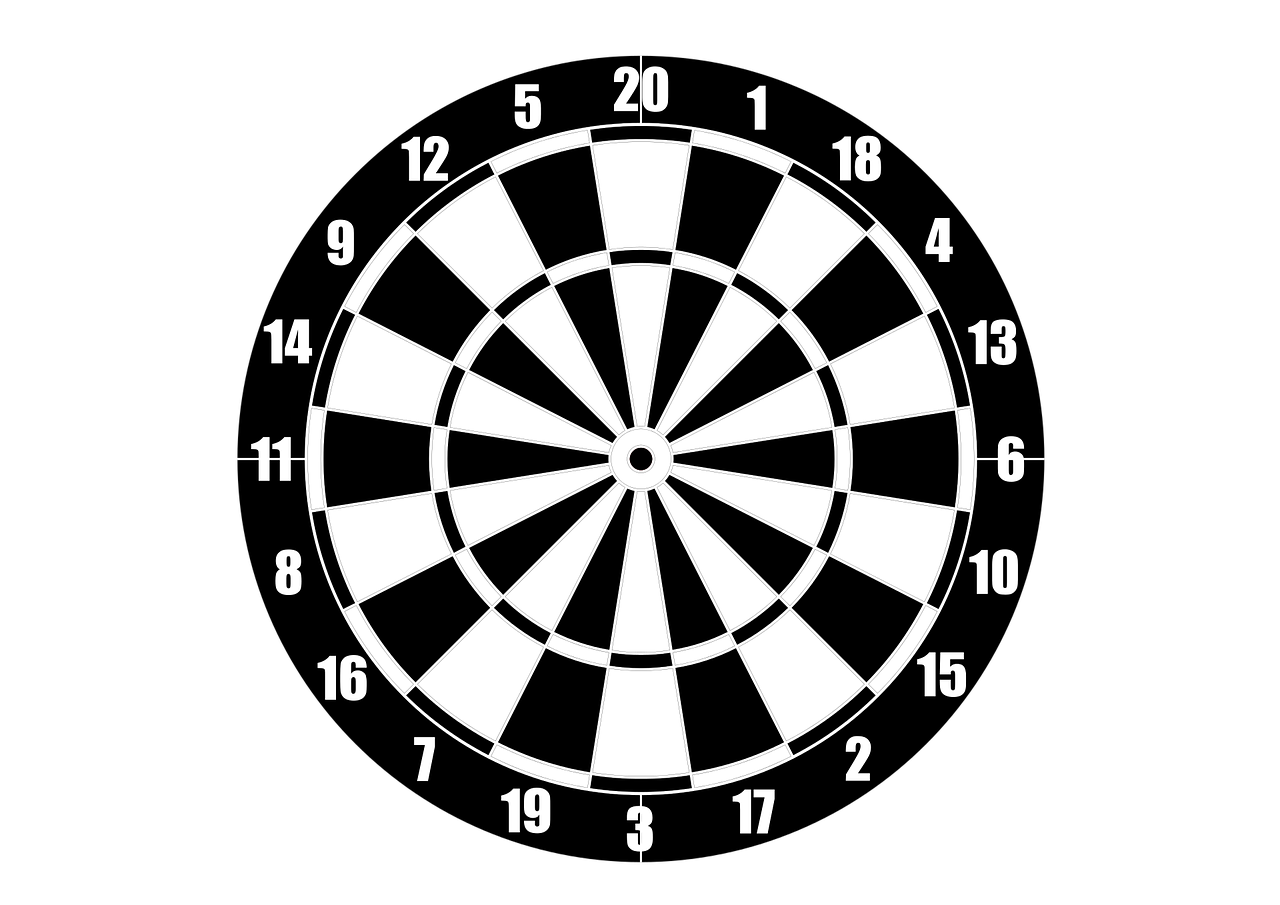 Darts Png Hd (black, white)