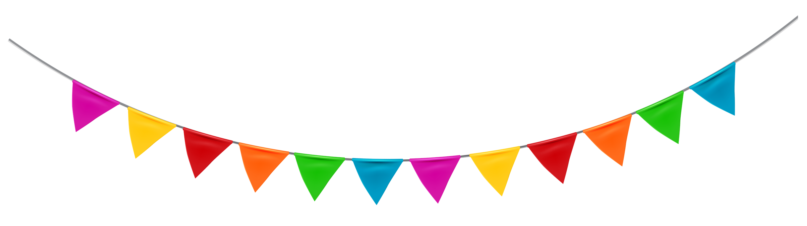 Party Flags Download Png Image (black, lime, teal, chocolate)