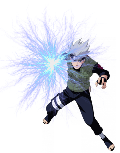 Naruto Chidori Png Free Download (black)