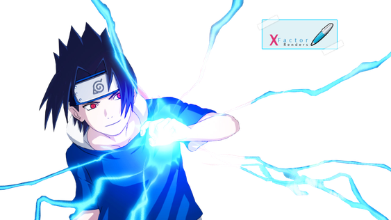 Naruto Chidori Transparent Images Png (black, white, teal, lavender)