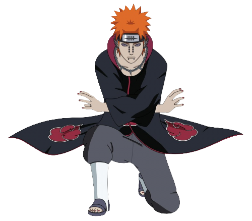 Naruto Pain Png Hd (white, gray, chocolate, black)