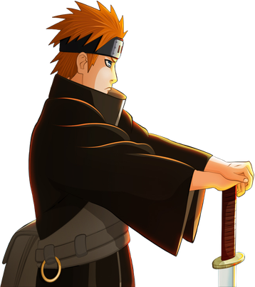 Naruto Pain Png Photos (black)