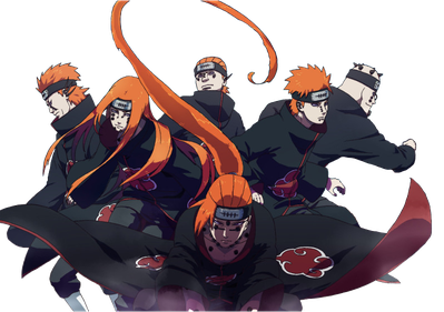 Naruto Pain Png Pic (black)