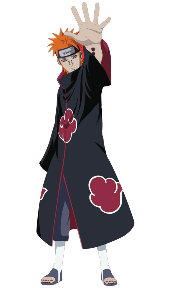 Naruto Pain Png Picture (white, purple, black)