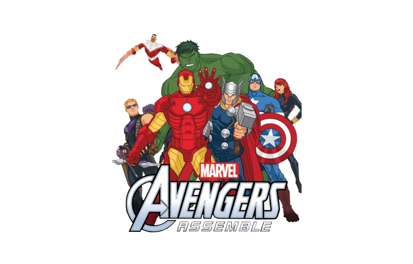 Marvel Avengers (olive, white, silver)