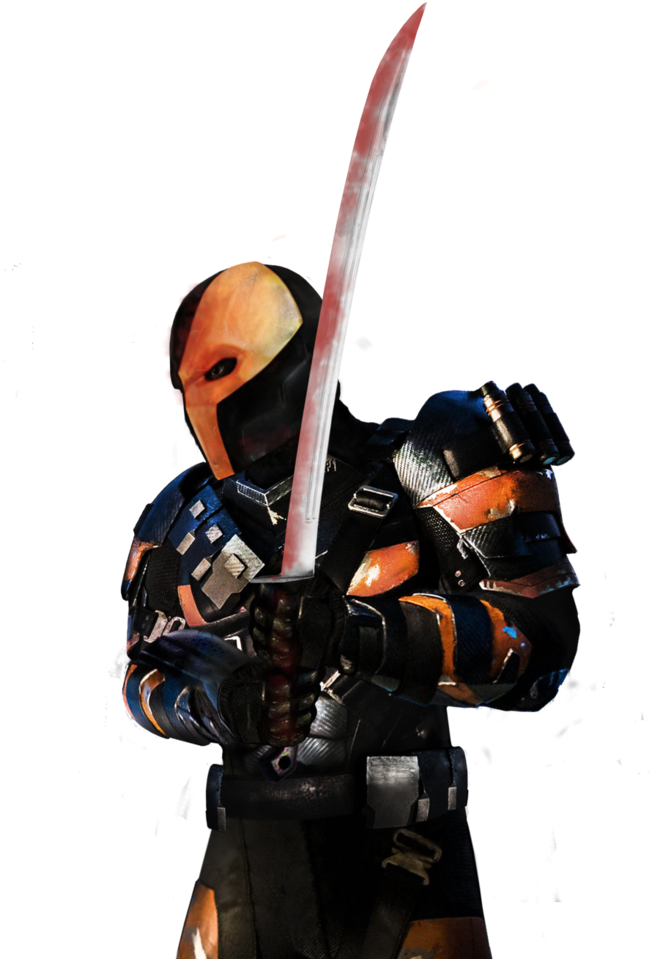 Marvel Deathstroke Png Clipart (black)