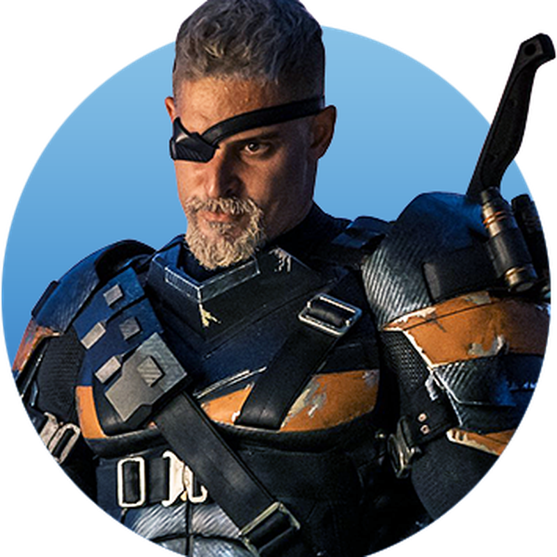 Marvel Deathstroke Png File (black, silver)