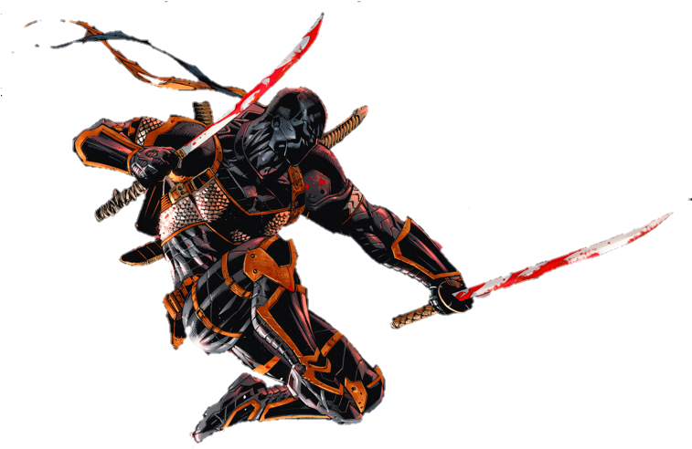 Marvel Deathstroke Png Image Hd (black)