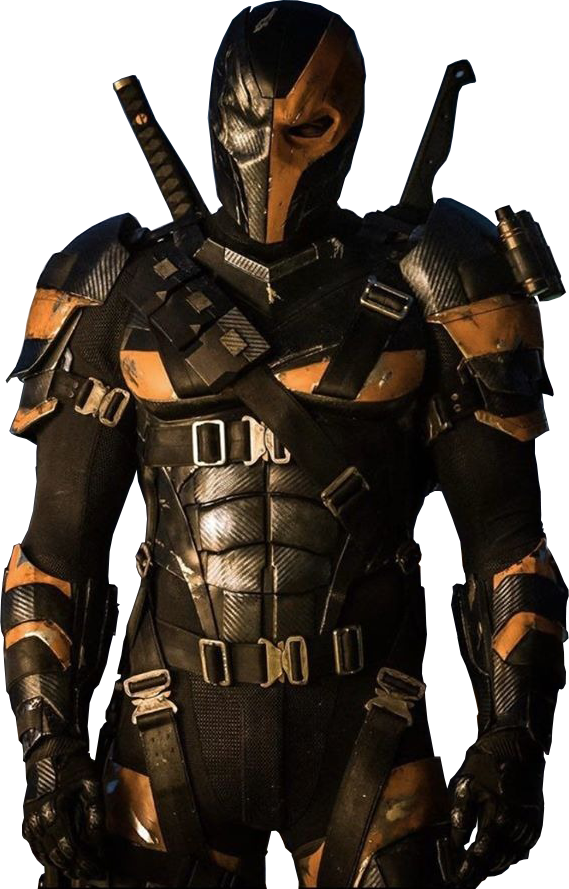 Marvel Deathstroke Png Photo (black, white)