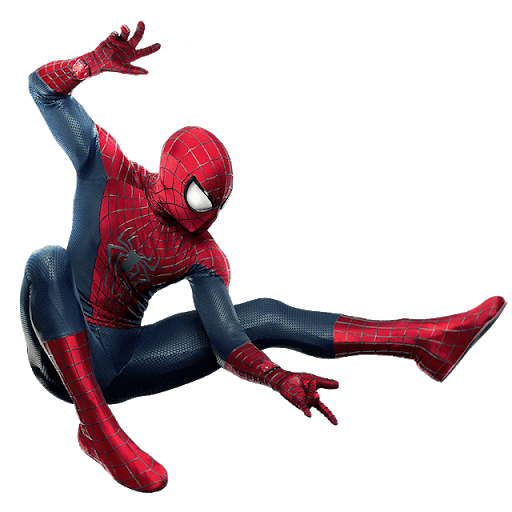 Marvel Iron Spiderman Transparent Background (navy, black)