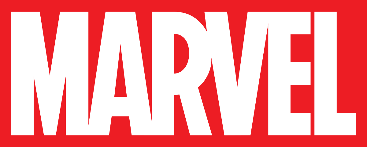 Marvel Logo (red, white, pink)