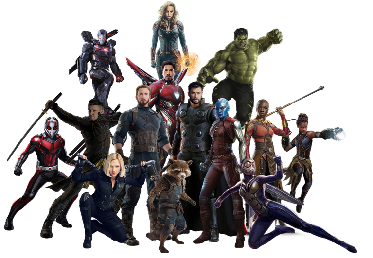 Marvel Png Photos (black)