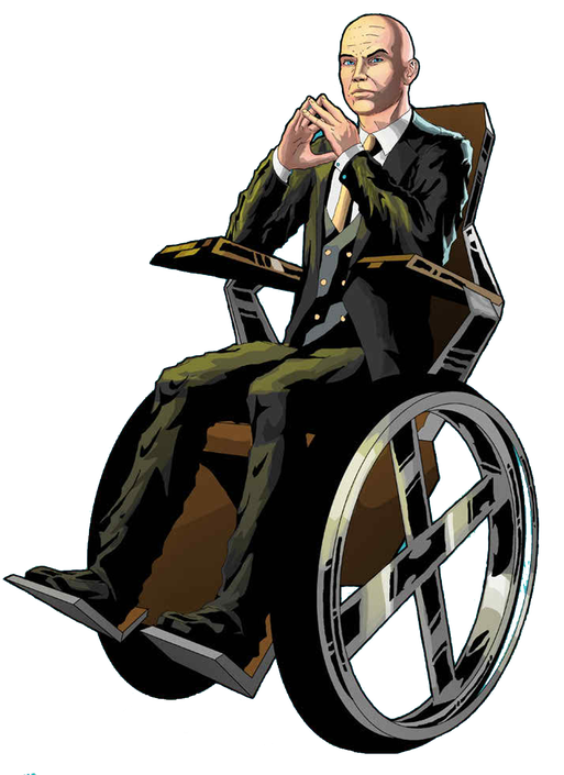 Marvel Professor X Png File (black, maroon)