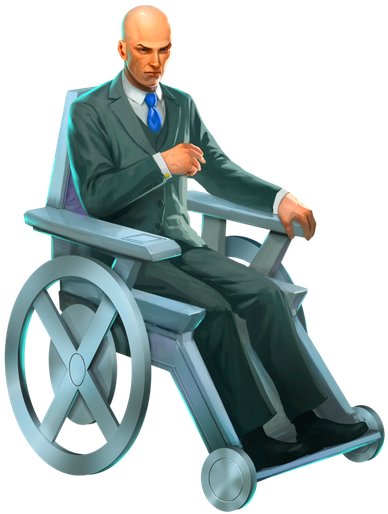 Marvel Professor X Png Hd (black, gray, silver)