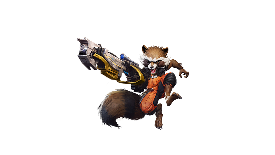 Marvel Rocket Raccoon Transparent Png (black, gray)