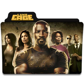 Marvels Luke Cage Png Clipart (black)