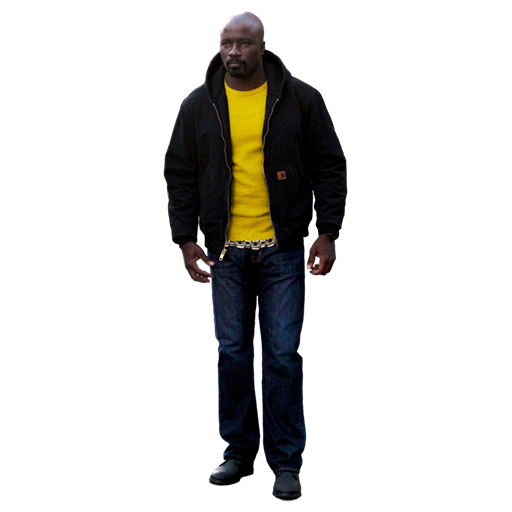 Marvels Luke Cage Png Free Download (white, black)