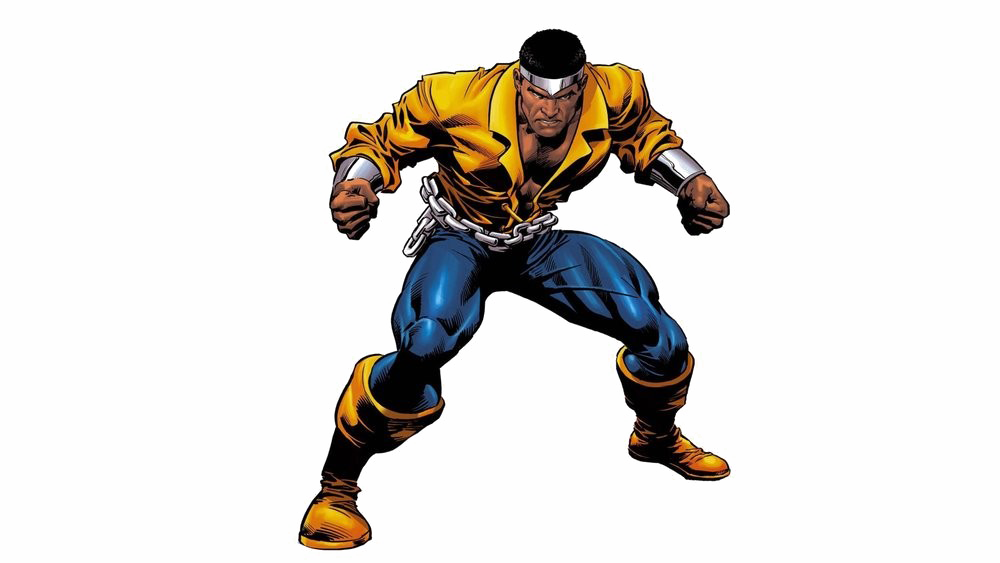 Marvels Luke Cage Png Hd (white, black)