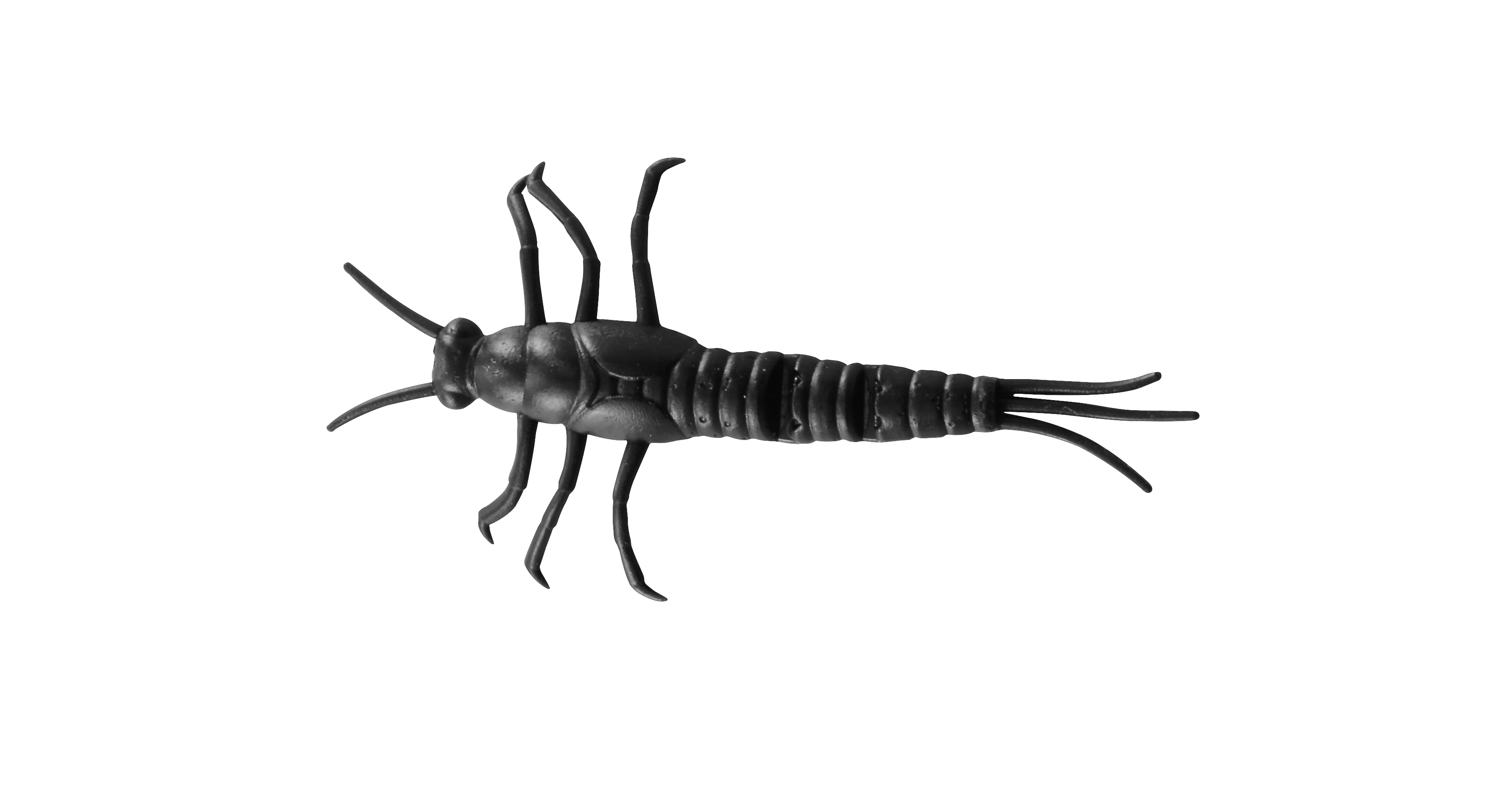 Earwig Silverfish Png Pic (black, lavender, white, silver)