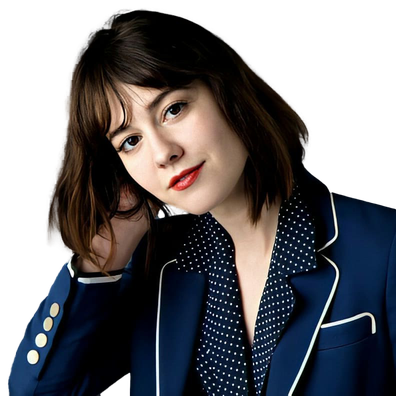 Mary Elizabeth Winstead Blue Coat Png (navy, black)