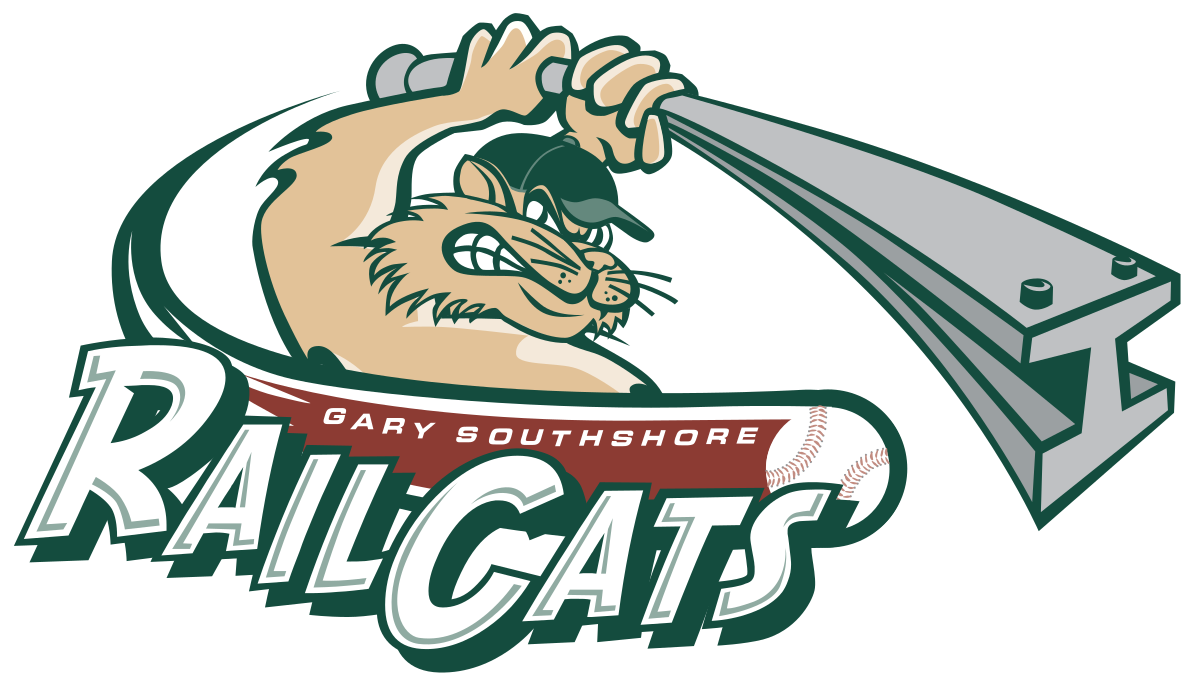 Gary Southshore Railcats Png (green, white, black, maroon, silver)