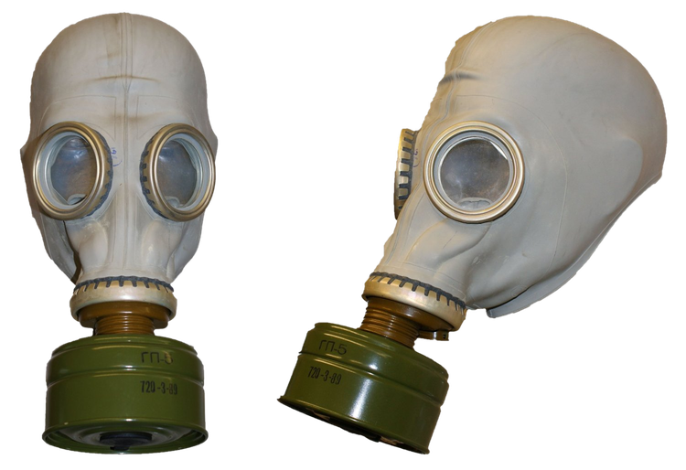 Gas Mask Download Png Isolated Image (black, gray)