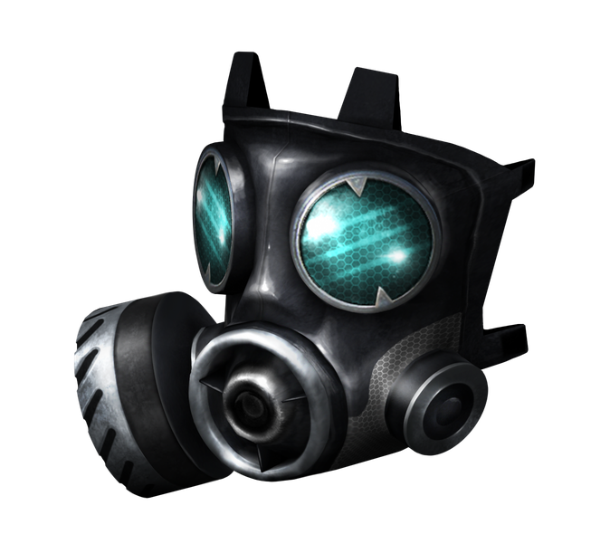 Gas Mask Png Background Isolated Image (black)