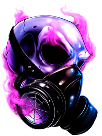 Gas Mask Png Hd Isolated (black, white)