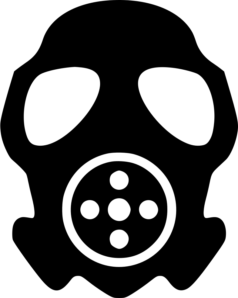 Gas Mask Png Isolated Hd (black, lavender, white)