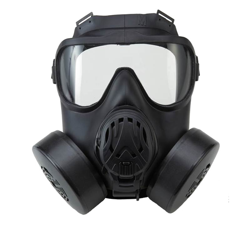 Gas Mask Png Isolated Pic (black, white, lavender)