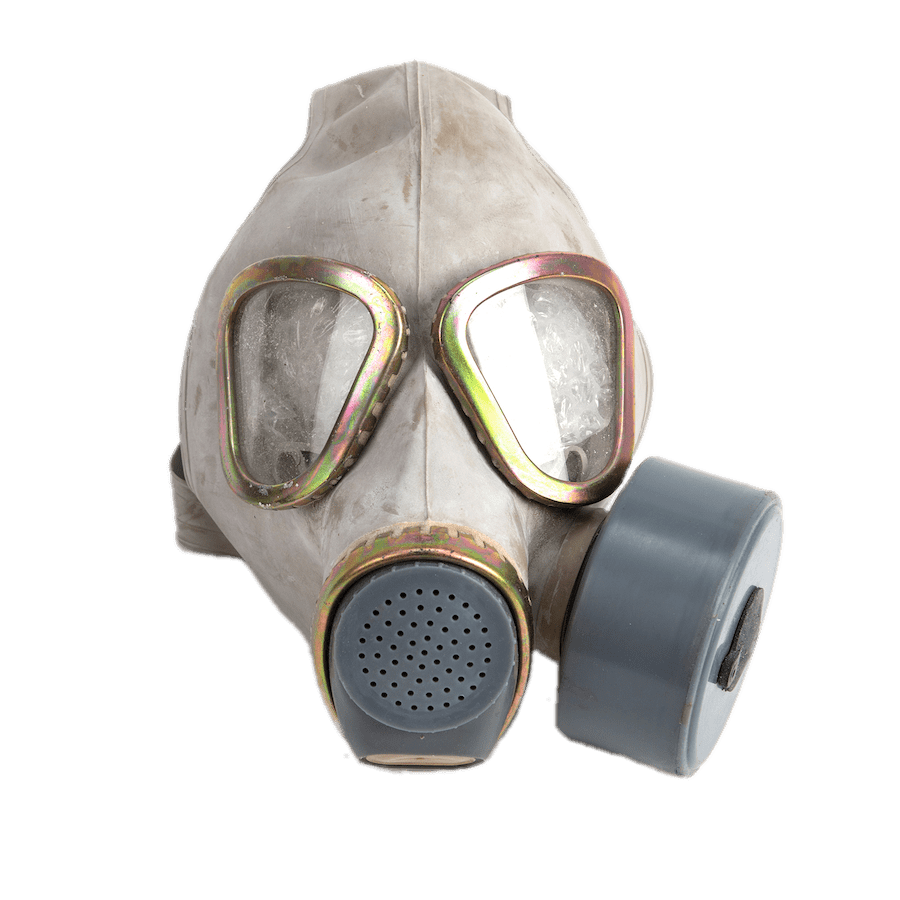 Gas Mask Png Picture (gray, white)